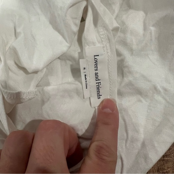 Lovers + Friends White Wrap Crop Top - Picture 5 of 9